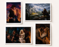 A Vow of Steel and Flame Fine Art Print Set