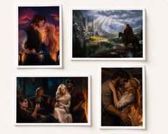 A Vow of Steel and Flame Fine Art Print Set